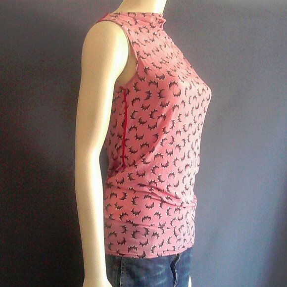 Marni Italy Pink 100% Silk Sleeveless Top IT 38 Sm - Picture 6 of 12